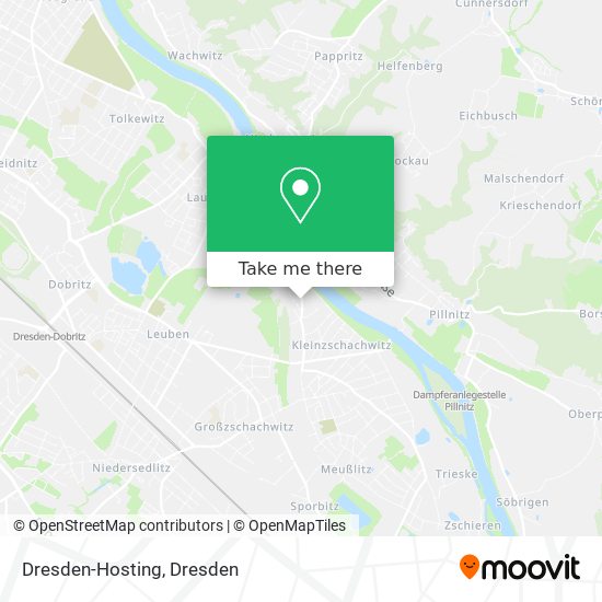 Dresden-Hosting map