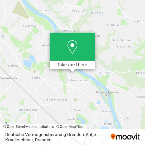 Deutsche Vermögensberatung Dresden, Antje Kraetzschmar map