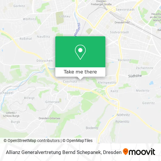 Карта Allianz Generalvertretung Bernd Schepanek