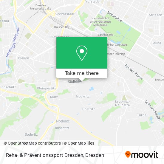 Reha- & Präventionssport Dresden map