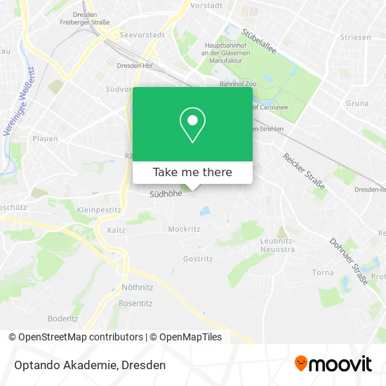 Карта Optando Akademie