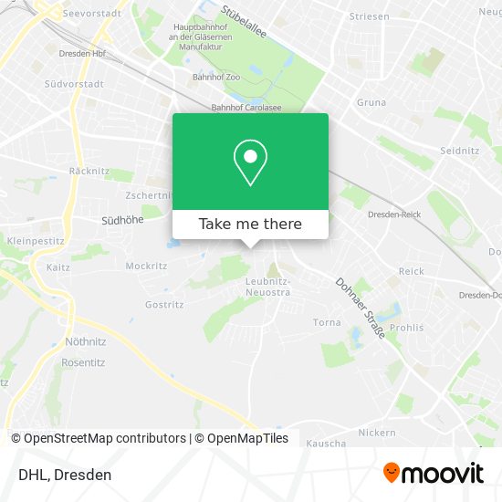 DHL map