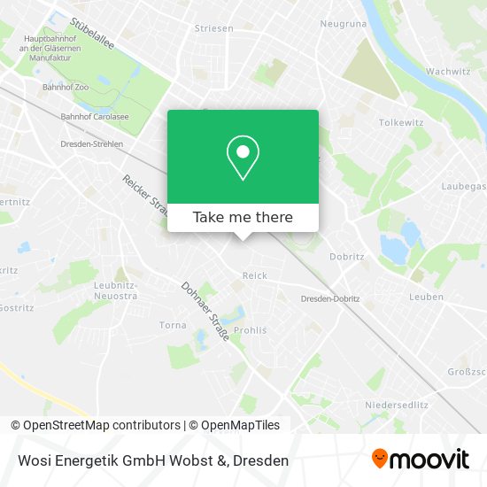 Wosi Energetik GmbH Wobst & map