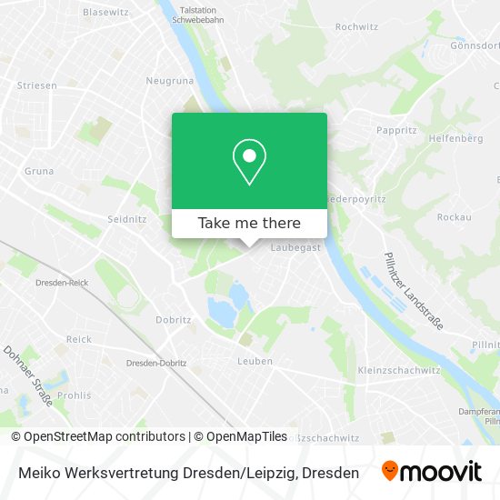 Meiko Werksvertretung Dresden / Leipzig map