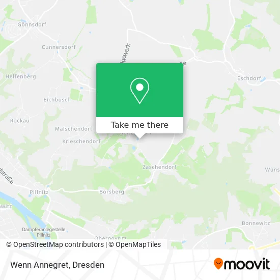 Карта Wenn Annegret