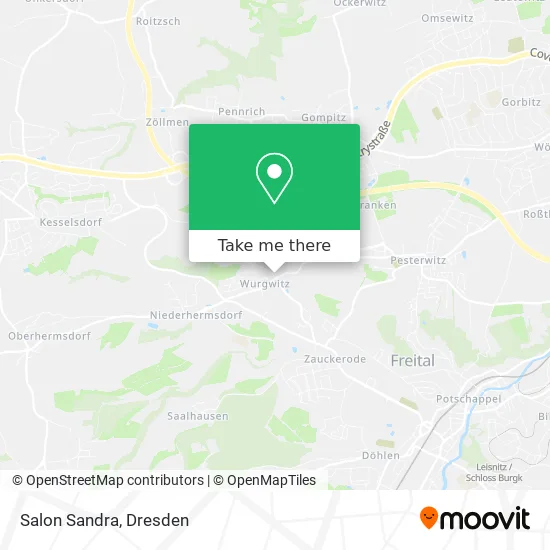 Карта Salon Sandra