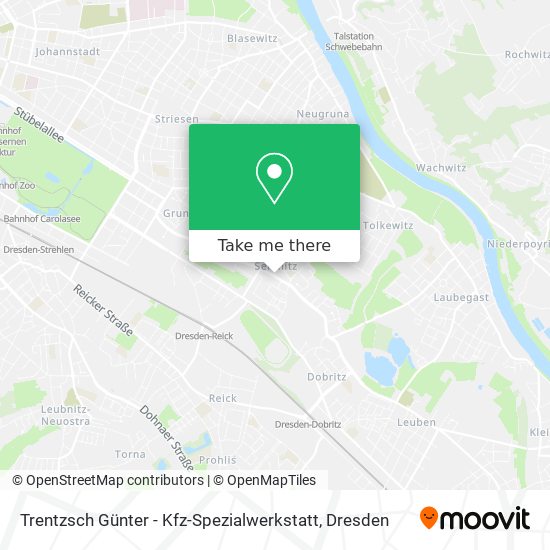 Trentzsch Günter - Kfz-Spezialwerkstatt map