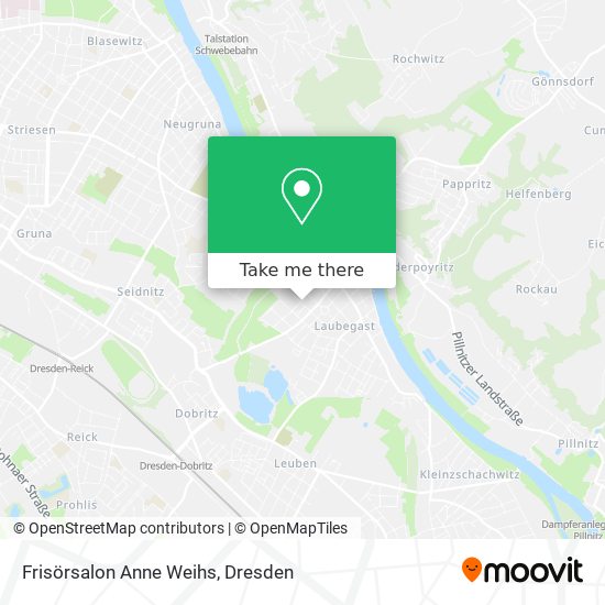 Frisörsalon Anne Weihs map