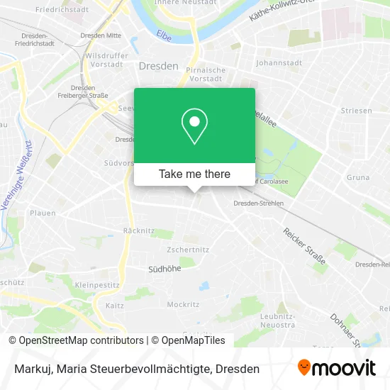 Карта Markuj, Maria Steuerbevollmächtigte