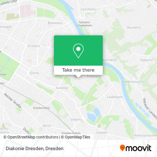 Карта Diakonie Dresden