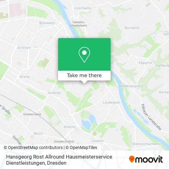 Карта Hansgeorg Rost Allround Hausmeisterservice Dienstleistungen