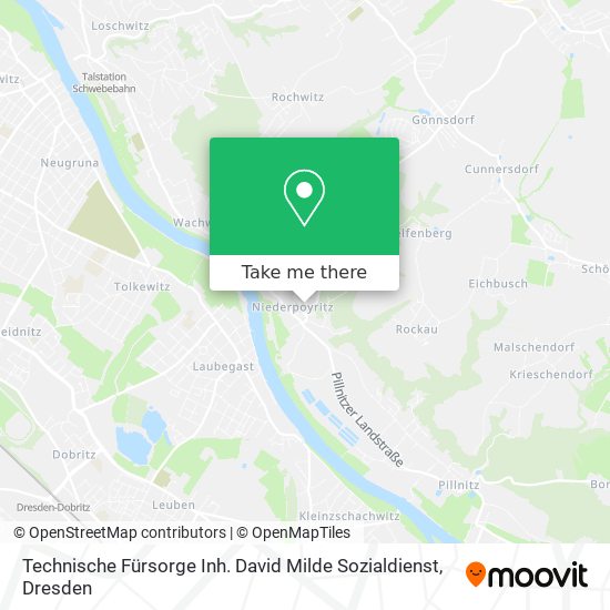 Technische Fürsorge Inh. David Milde Sozialdienst map