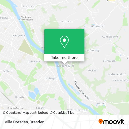 Villa Dresden map