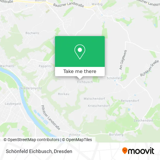 Карта Schönfeld Eichbusch