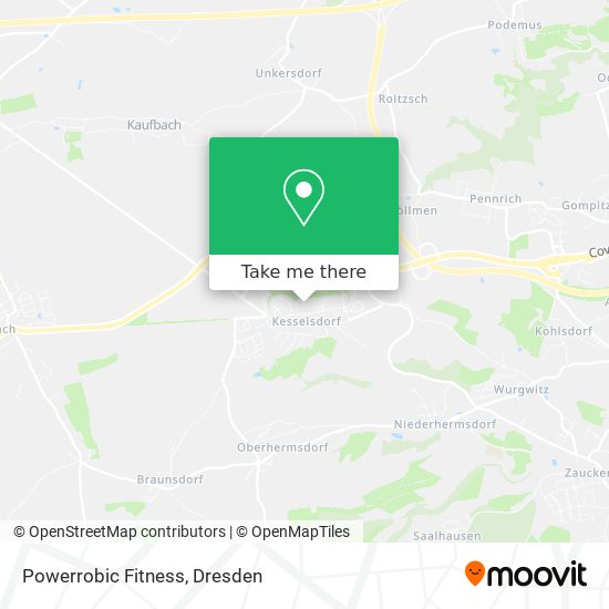 Powerrobic Fitness map