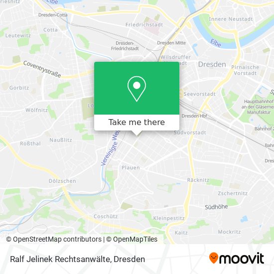 Ralf Jelinek Rechtsanwälte map