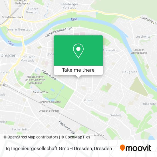 Карта Iq Ingenieurgesellschaft GmbH Dresden