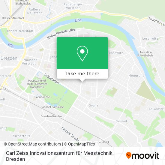 Carl Zeiss Innovationszentrum für Messtechnik map