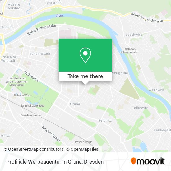 Profiliale Werbeagentur in Gruna map