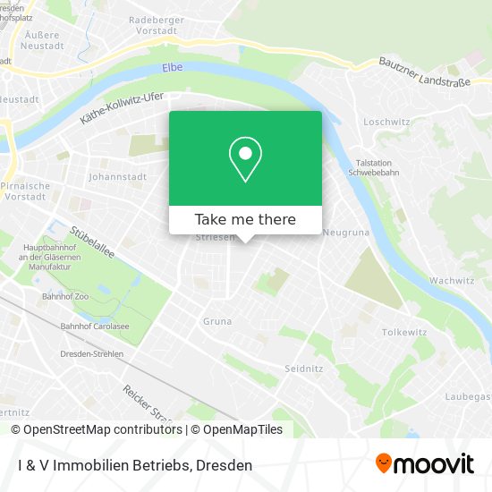 I & V Immobilien Betriebs map