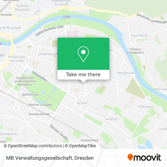 MB Verwaltungsgesellschaft map