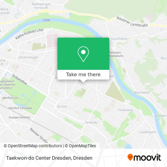 Taekwon-do Center Dresden map