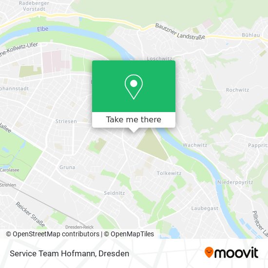 Service Team Hofmann map