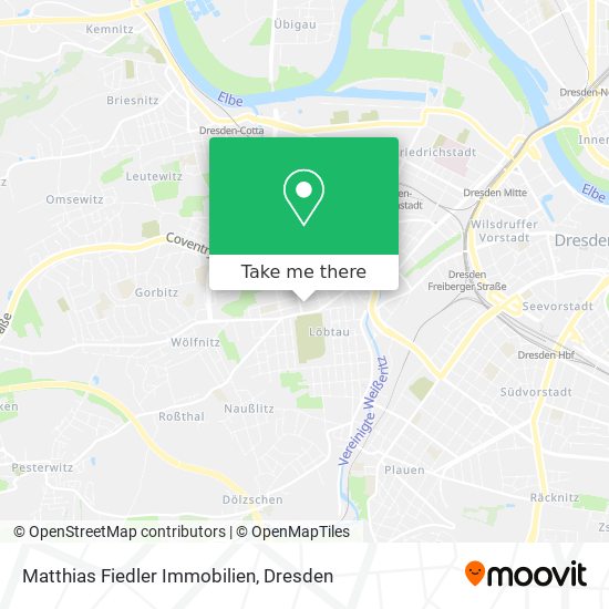 Matthias Fiedler Immobilien map