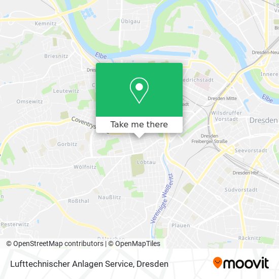 Lufttechnischer Anlagen Service map