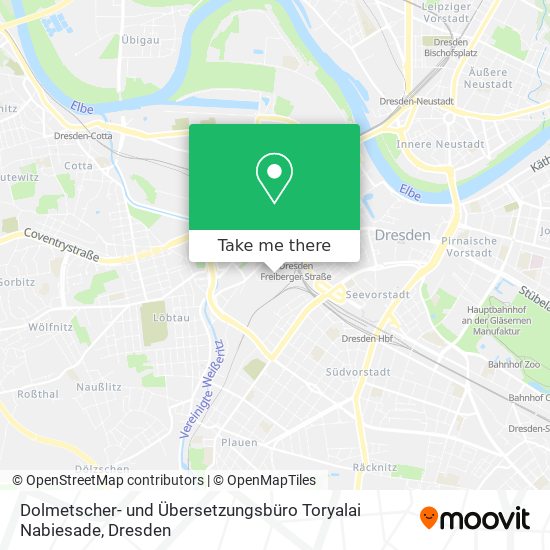 Dolmetscher- und Übersetzungsbüro Toryalai Nabiesade map