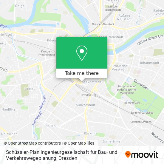 Schüssler-Plan Ingenieurgesellschaft für Bau- und Verkehrswegeplanung map