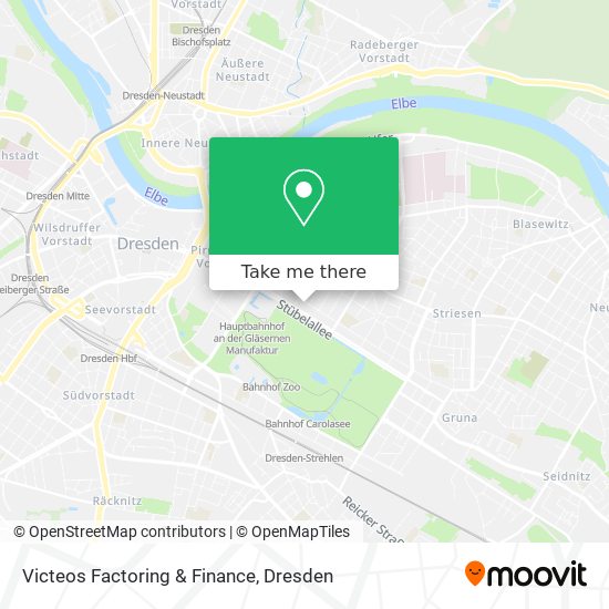 Victeos Factoring & Finance map