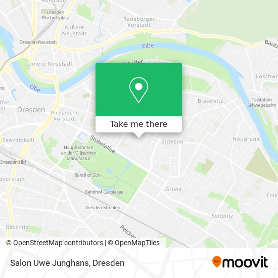 Карта Salon Uwe Junghans