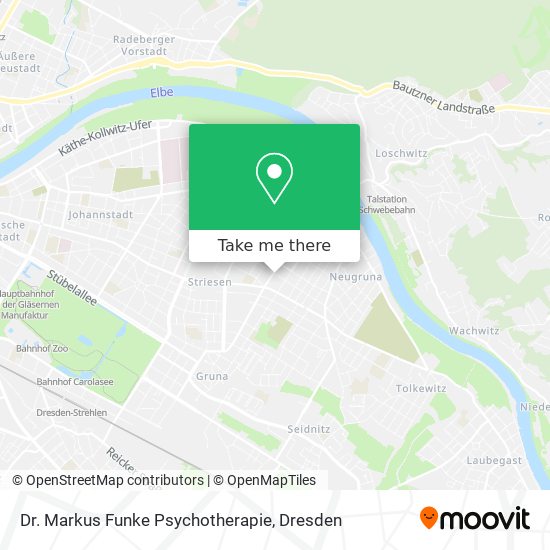 Dr. Markus Funke Psychotherapie map