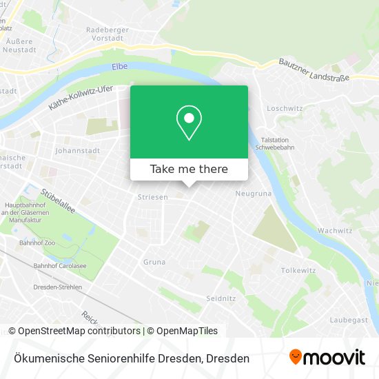 Ökumenische Seniorenhilfe Dresden map