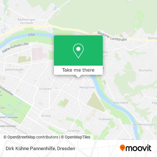 Dirk Kühne Pannenhilfe map
