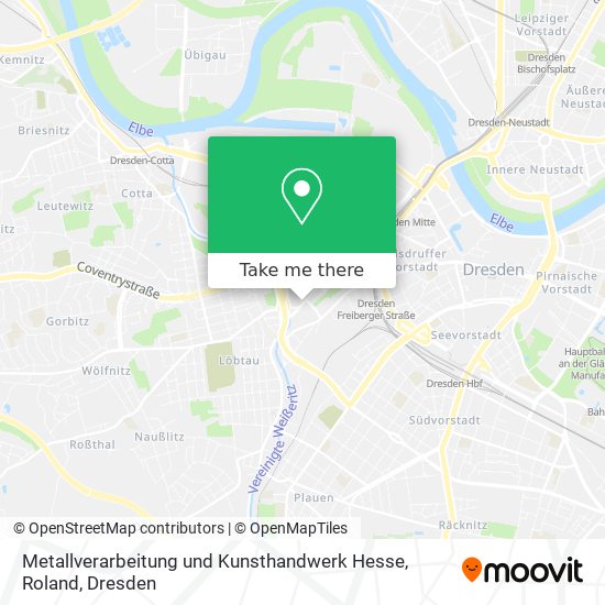 Metallverarbeitung und Kunsthandwerk Hesse, Roland map