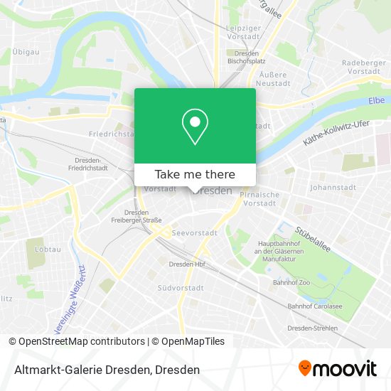 Altmarkt-Galerie Dresden map