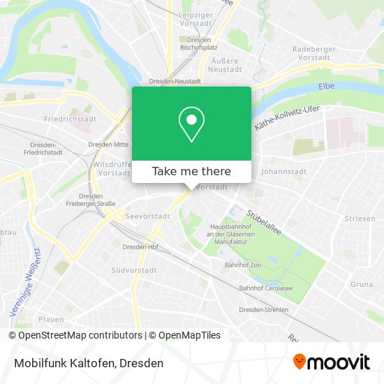 Mobilfunk Kaltofen map