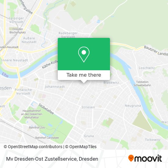 Mv Dresden-Ost Zustellservice map