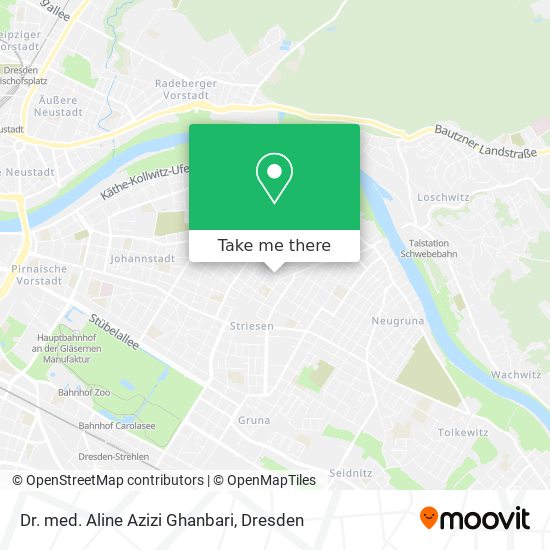 Dr. med. Aline Azizi Ghanbari map