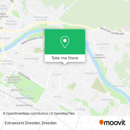 Extrawurst Dresden map