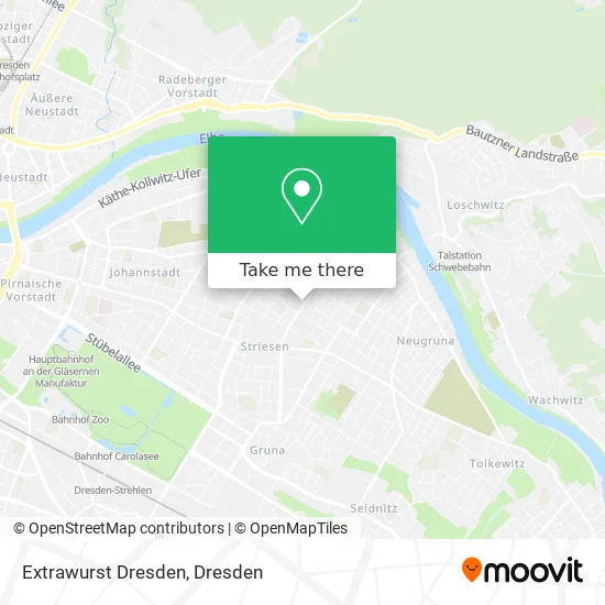 Карта Extrawurst Dresden