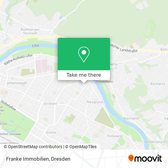 Franke Immobilien map