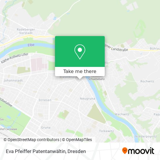 Eva Pfeiffer Patentanwältin map