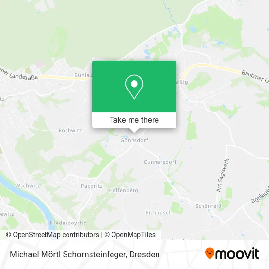 Карта Michael Mörtl Schornsteinfeger