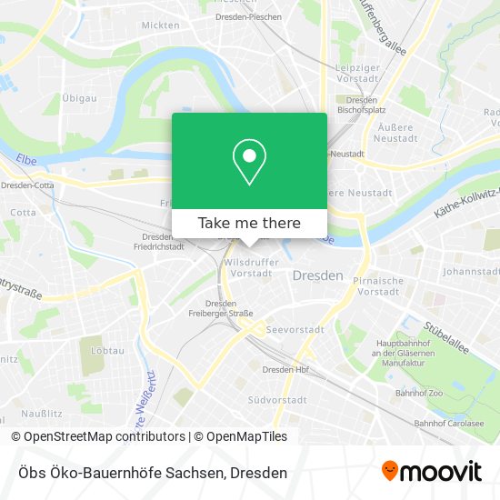 Öbs Öko-Bauernhöfe Sachsen map
