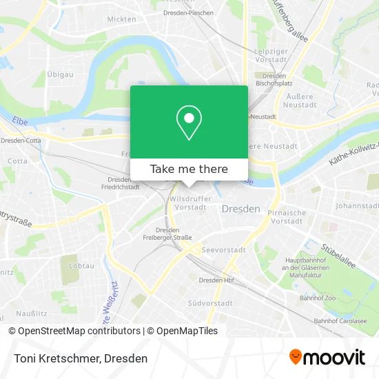 Карта Toni Kretschmer