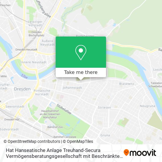 Hat Hanseatische Anlage Treuhand-Secura Vermögensberatungsgesellschaft mit Beschränkter Haftung & C map