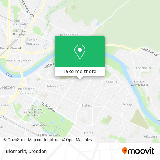 Карта Biomarkt